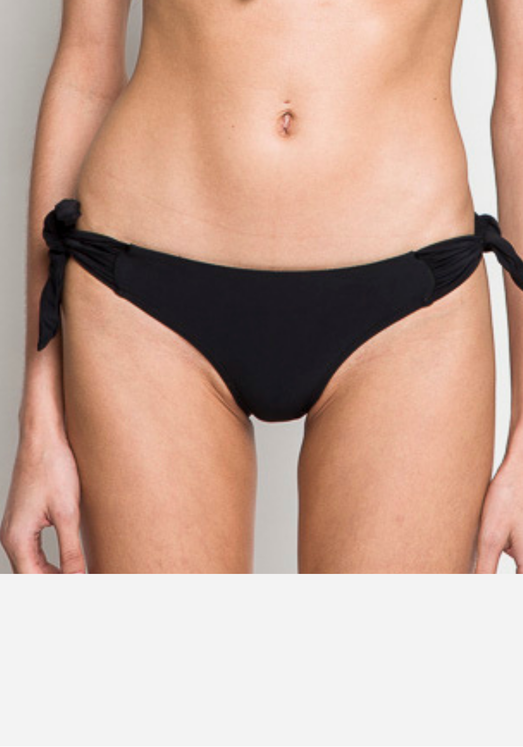 Beach House Bikini Bottom Black