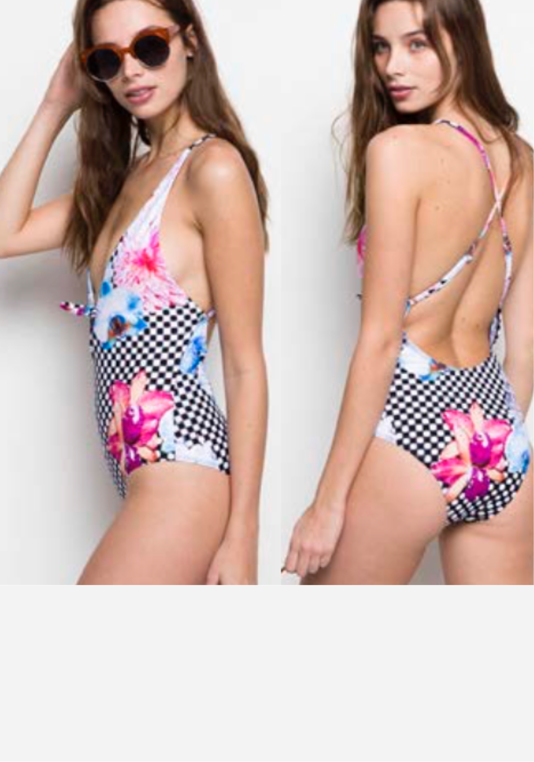 Palms One Piece Swimsuit
