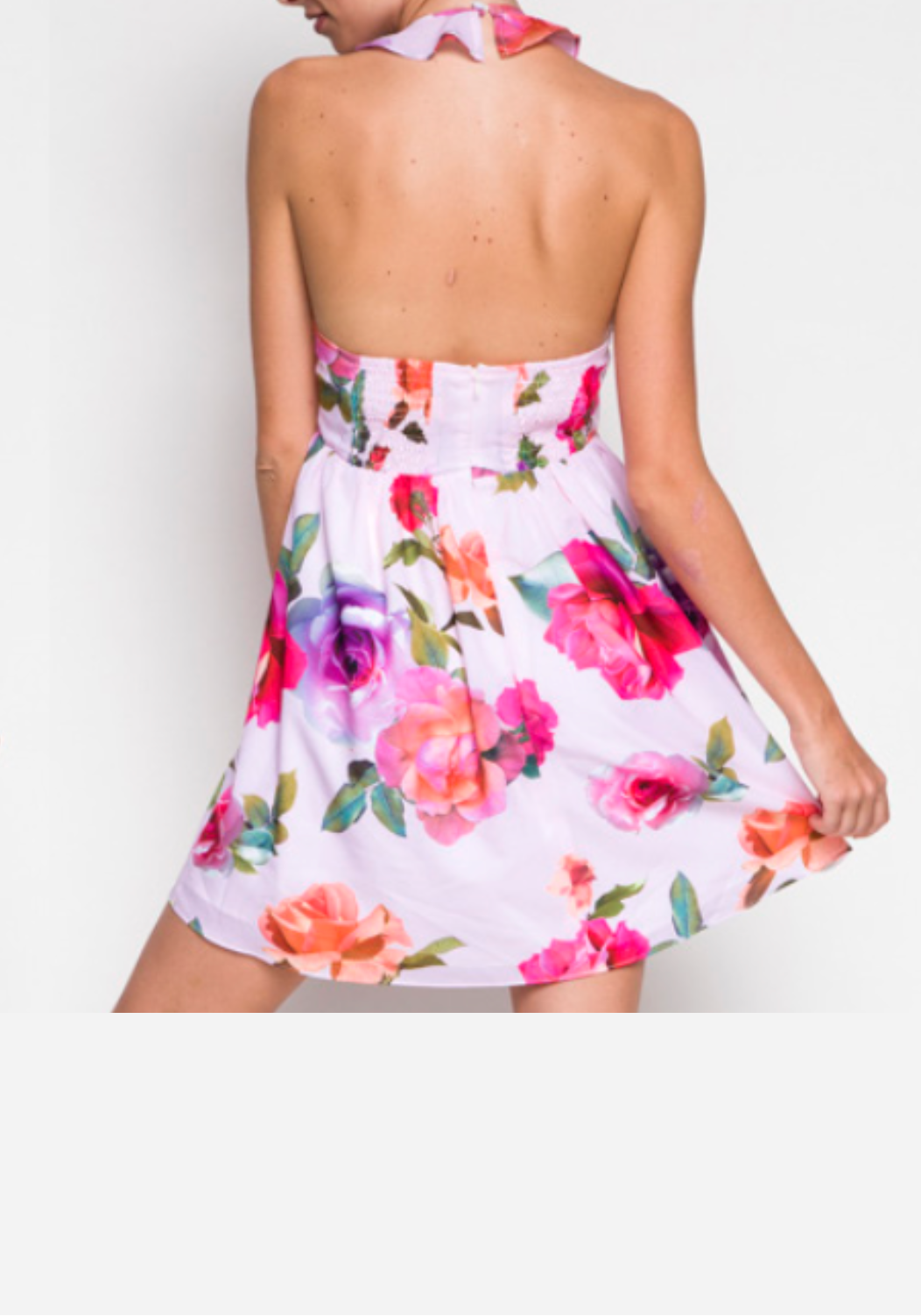 Halter Beach Coverup Dress