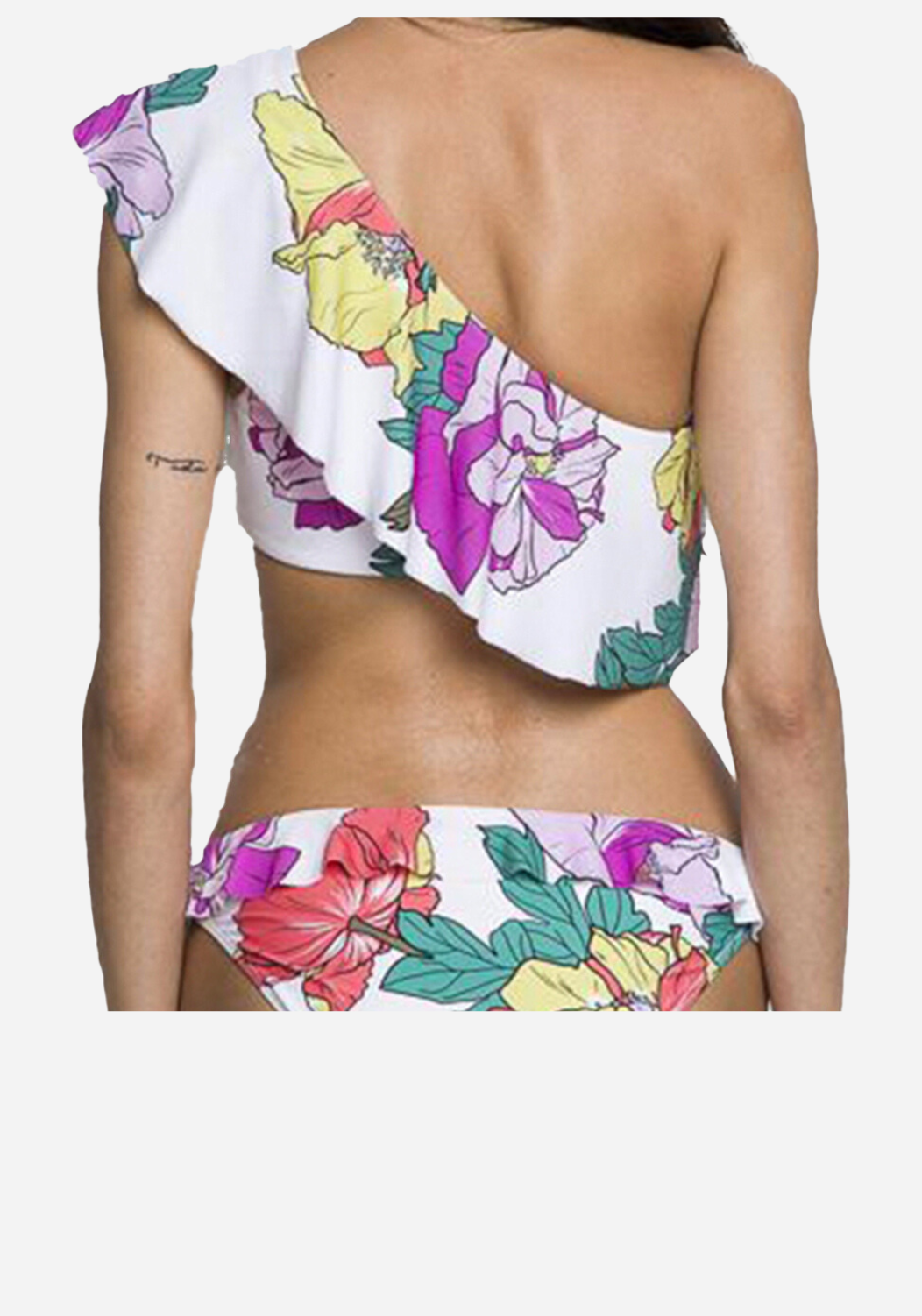 Ruffle Swim Bikini Top & Bottom Set