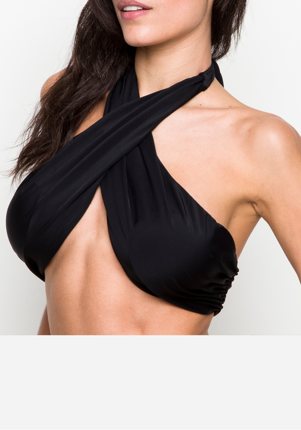 Beach Bar Swim Wrap Bikini Top