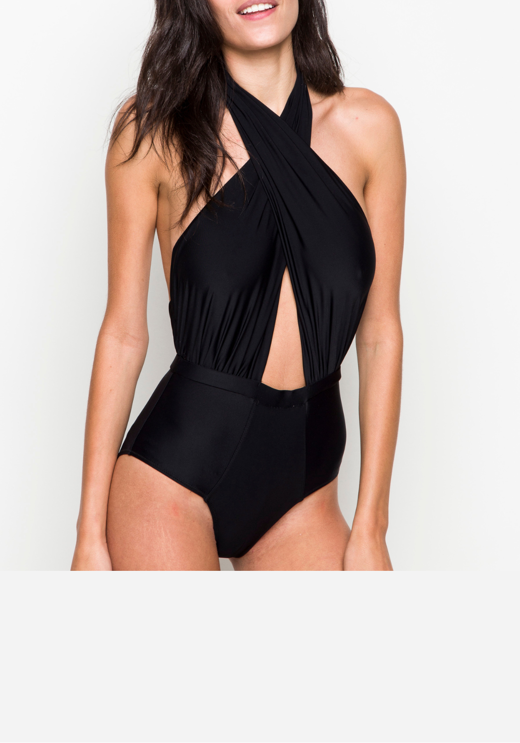 Cabana Swim One Piece Black