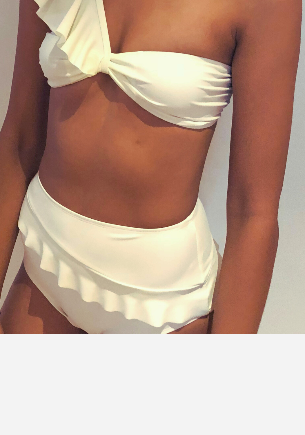 Sea Swim Bikini Bottom Ivory