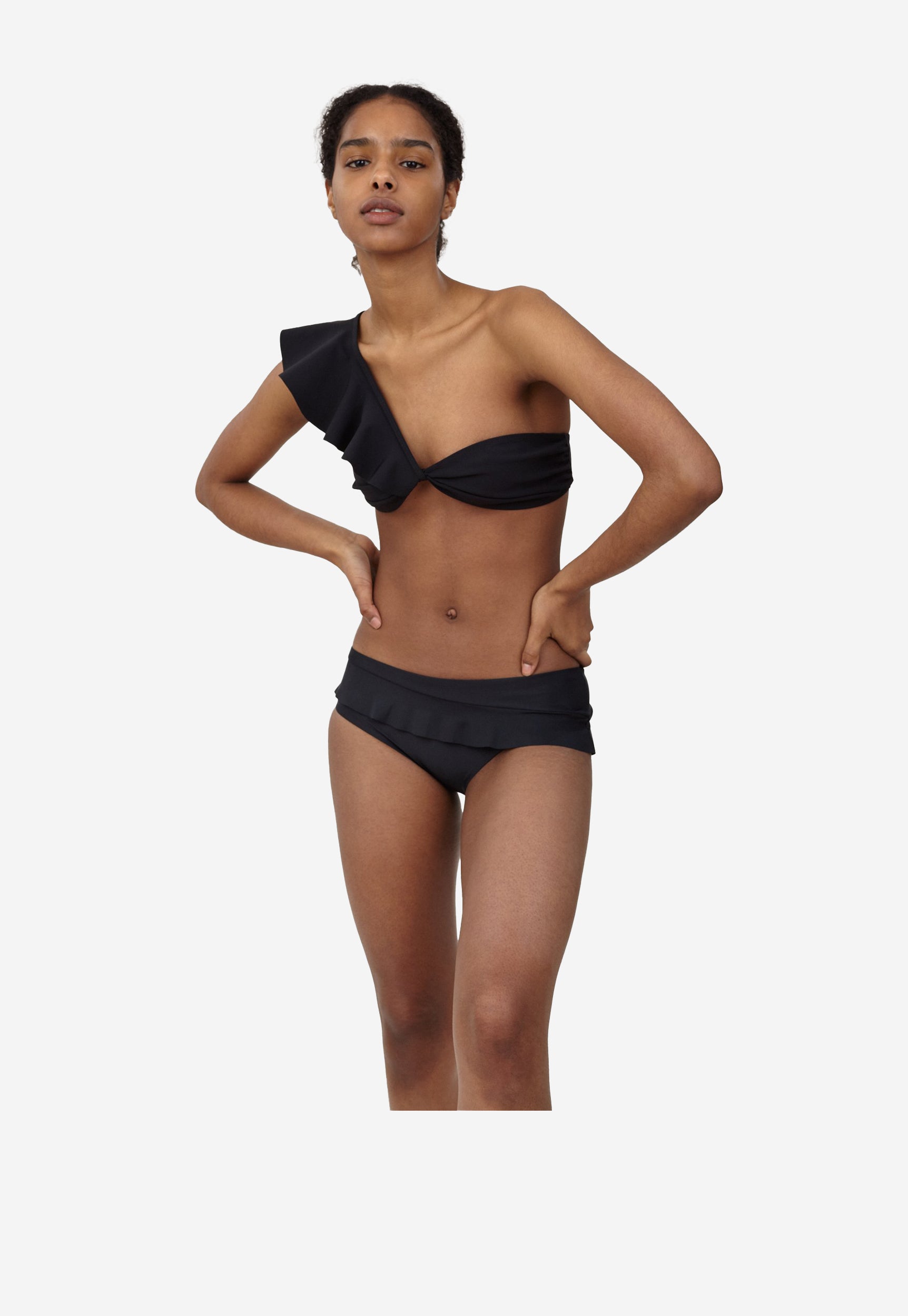 Sea Swim Bikini Bottom Black